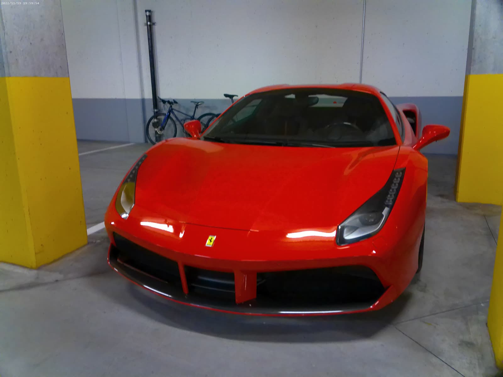 Detailed red sports car polished and ceramic coated mobile service